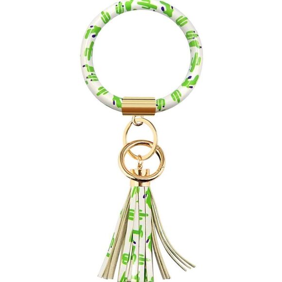 ✨Host Pick ✨ Cactus key ring bracelet - Picture 1 of 4